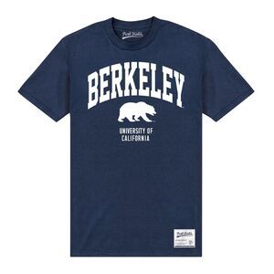 Berkeley Unisex Adult Bear T-Shirt / Navy Blue